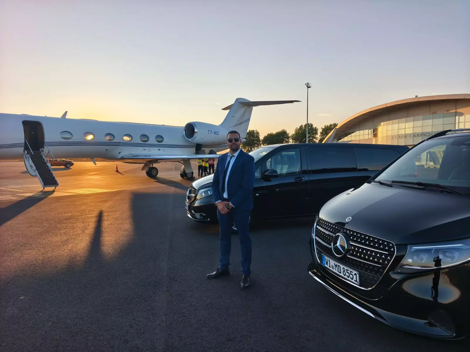 MH VTC Caen chauffeur privé